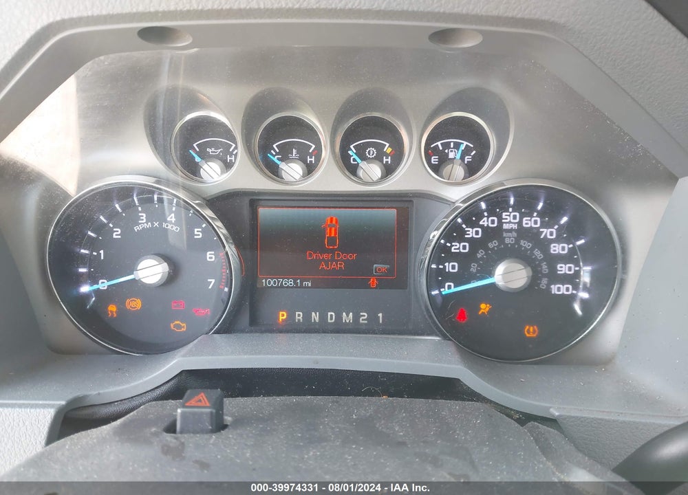 2011 FORD F-250 XLT VIN: 1FT7W2B65BEB07108