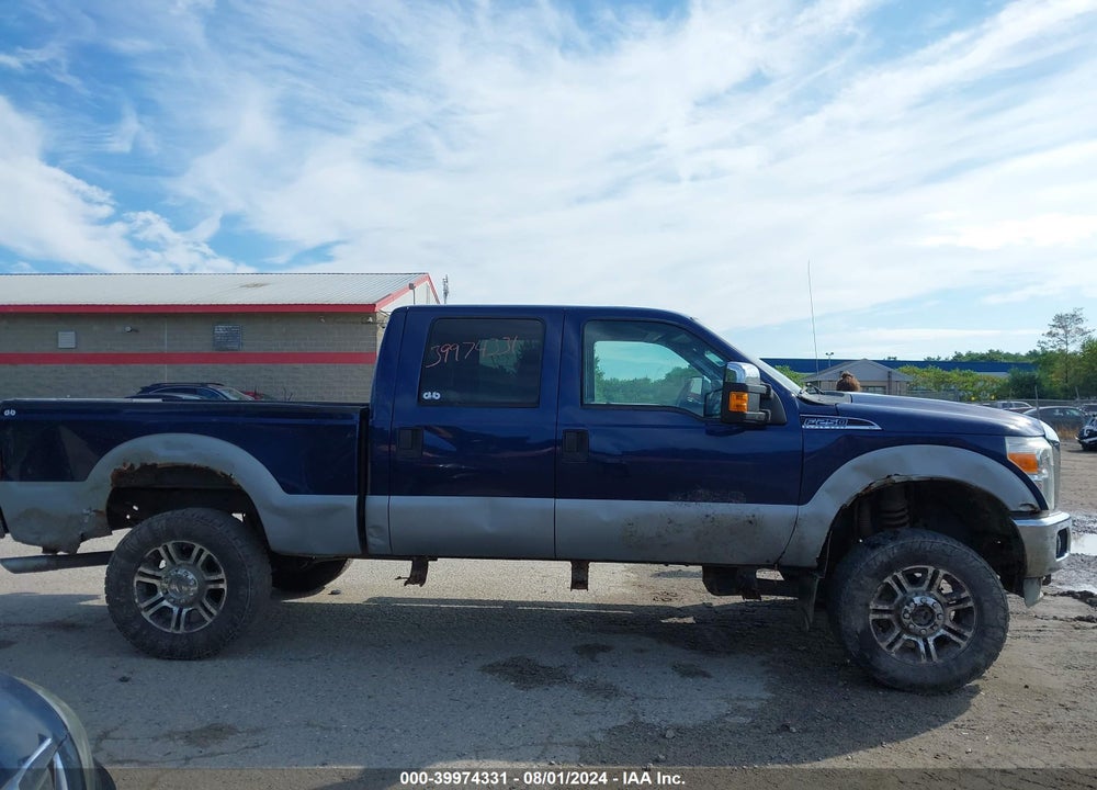 2011 FORD F-250 XLT VIN: 1FT7W2B65BEB07108