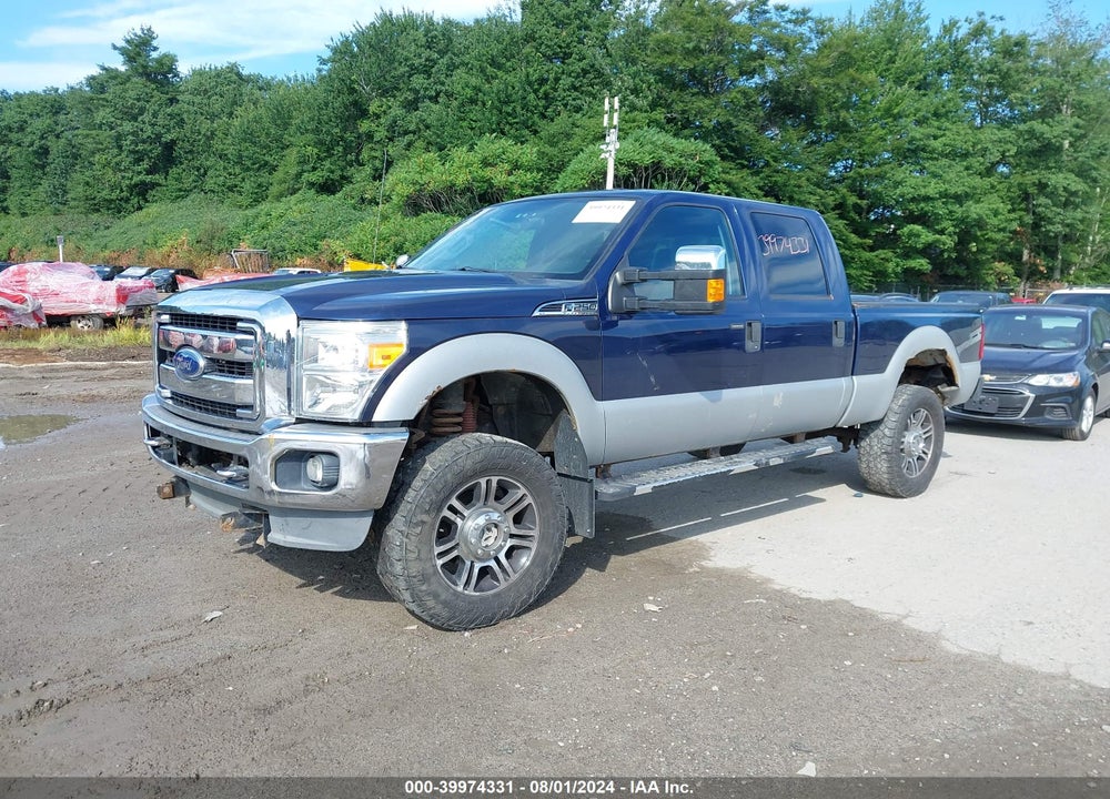 2011 FORD F-250 XLT VIN: 1FT7W2B65BEB07108