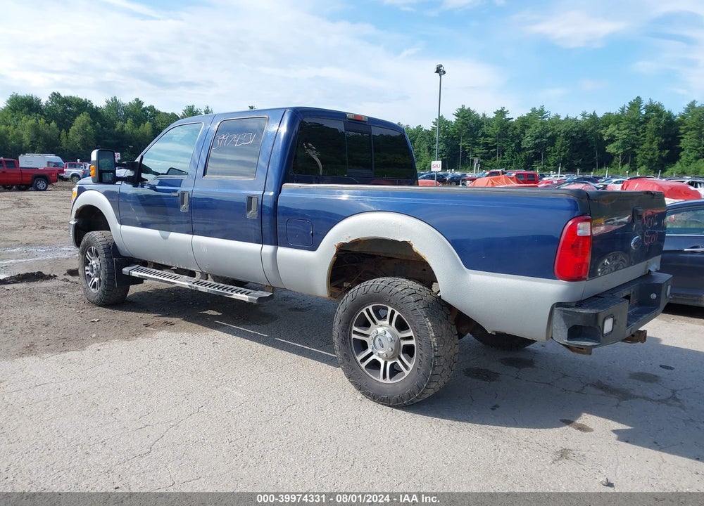 2011 FORD F-250 XLT VIN: 1FT7W2B65BEB07108