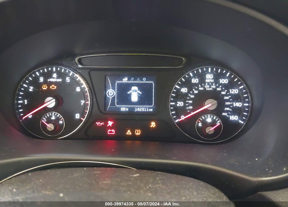2016 KIA SORENTO VIN: 5XYPG4A54GG108511