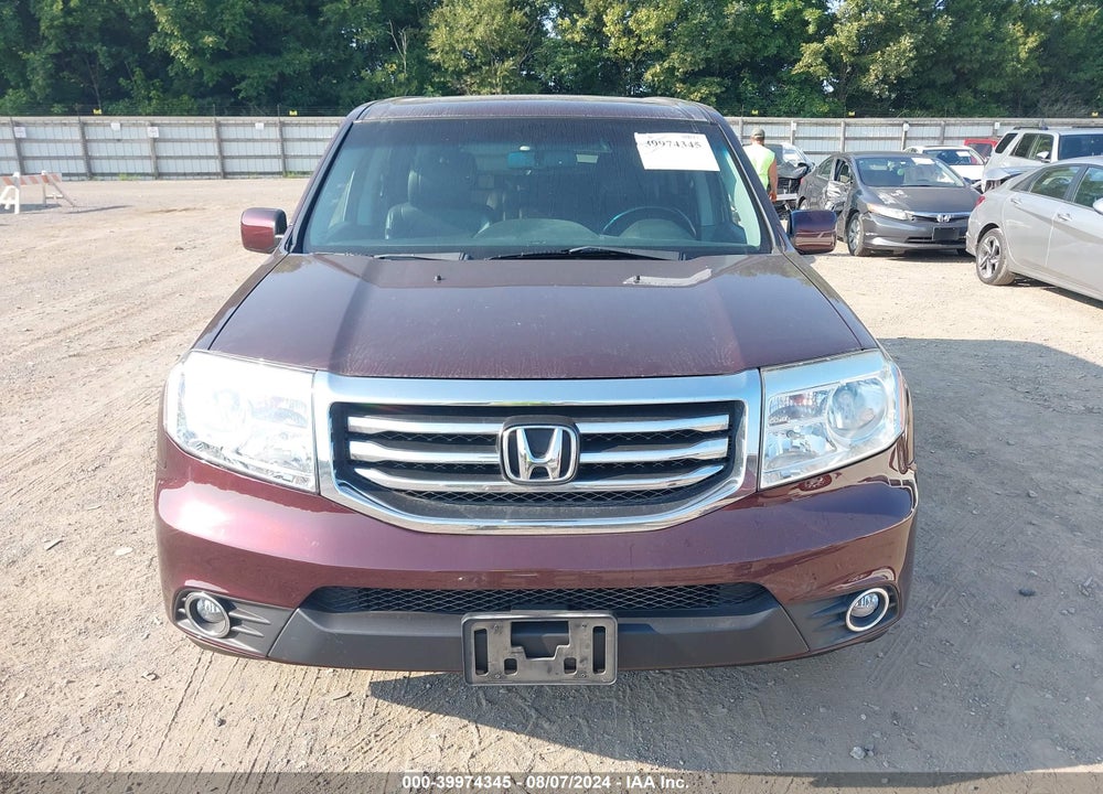 2015 HONDA PILOT EX-L VIN: 5FNYF4H59FB037549