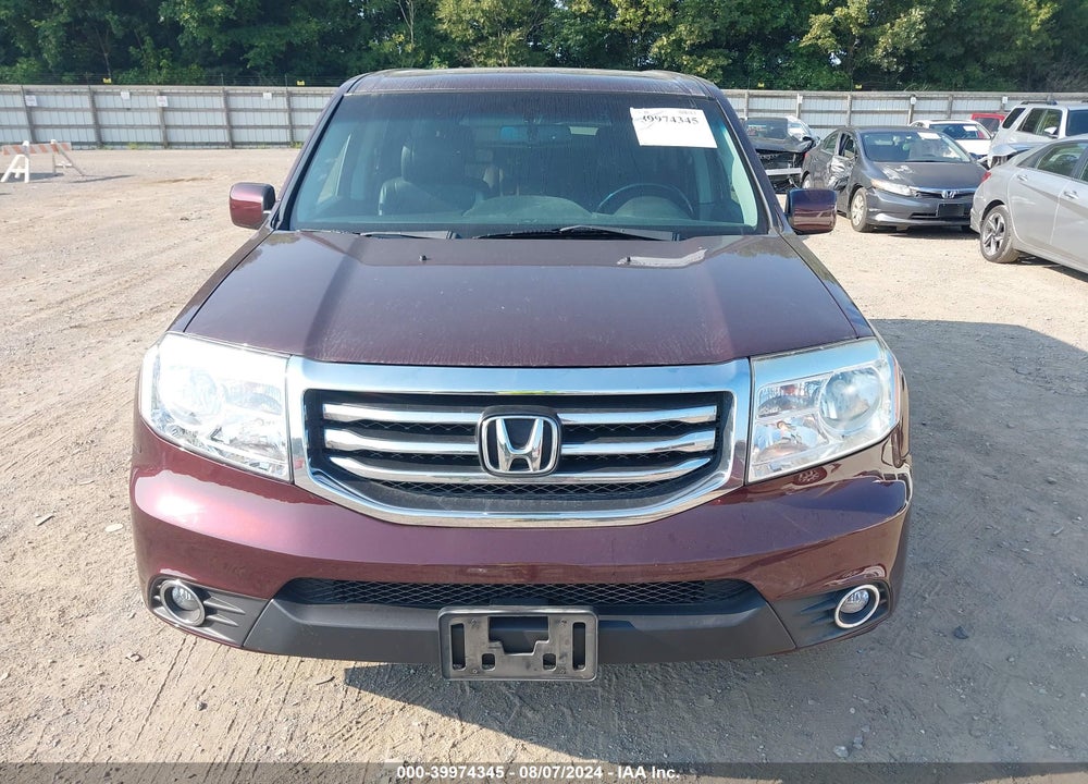 2015 HONDA PILOT EX-L VIN: 5FNYF4H59FB037549