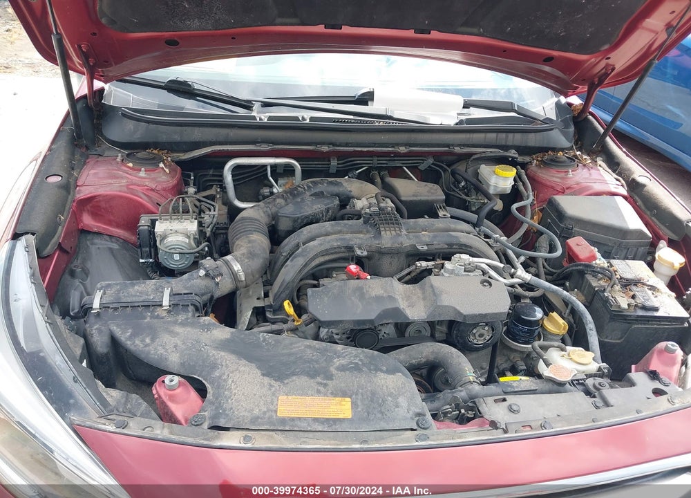 2019 SUBARU LEGACY 2.5I LIMITED VIN: 4S3BNAN62K3018191