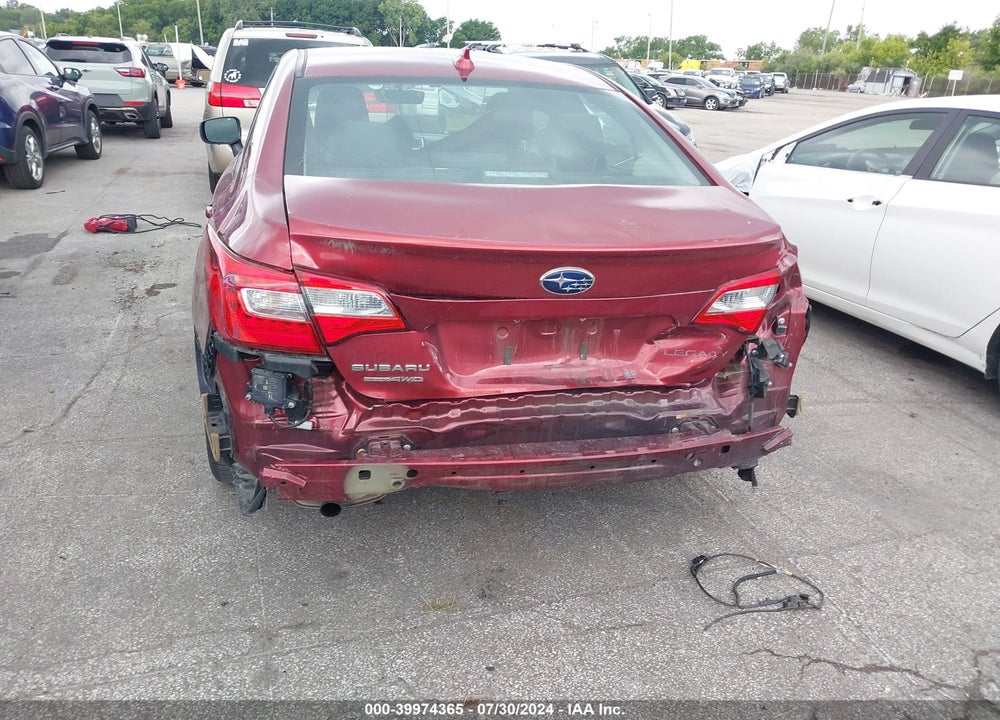 2019 SUBARU LEGACY 2.5I LIMITED VIN: 4S3BNAN62K3018191