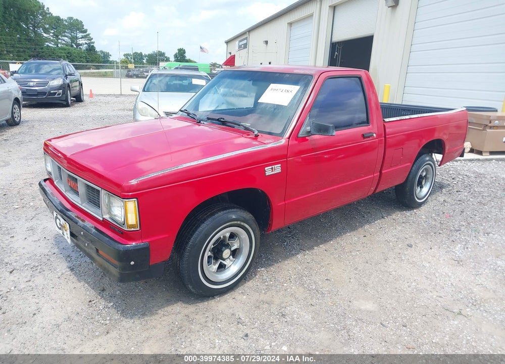 1988 GMC S TRUCK S15 VIN: 1GTBS14EXJ8519302