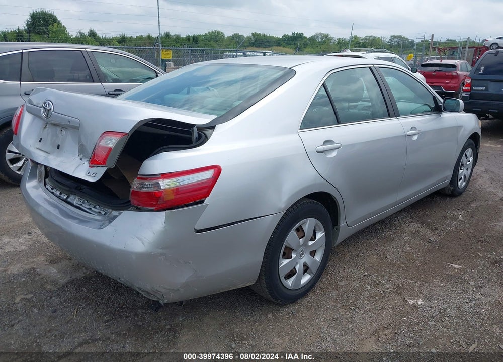 2008 TOYOTA CAMRY LE VIN: 4T4BE46K28R024168