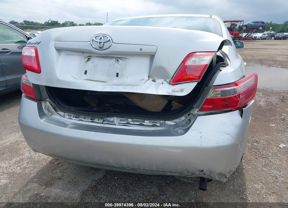 2008 TOYOTA CAMRY LE VIN: 4T4BE46K28R024168