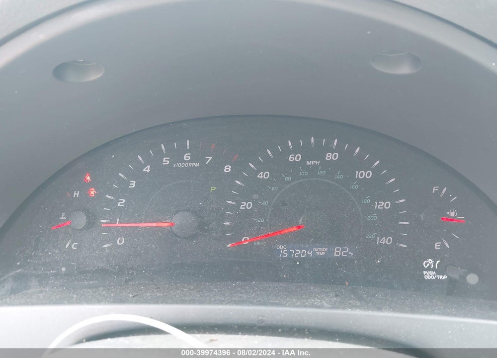 2008 TOYOTA CAMRY LE VIN: 4T4BE46K28R024168