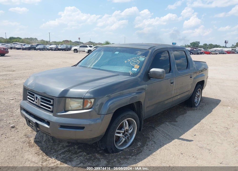 2008 HONDA RIDGELINE RTL VIN: 2HJYK16538H533419