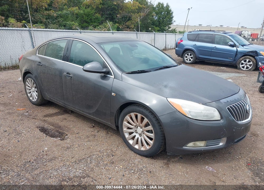 2011 BUICK REGAL CXL RUSSELSHEIM VIN: W04GS5EC7B1008256