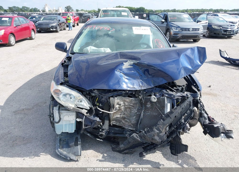2013 TOYOTA COROLLA LE VIN: 2T1BU4EE7DC987068