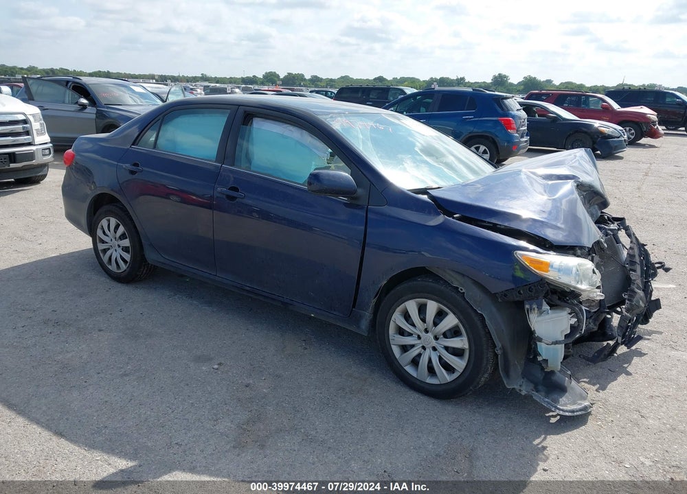 2013 TOYOTA COROLLA LE VIN: 2T1BU4EE7DC987068