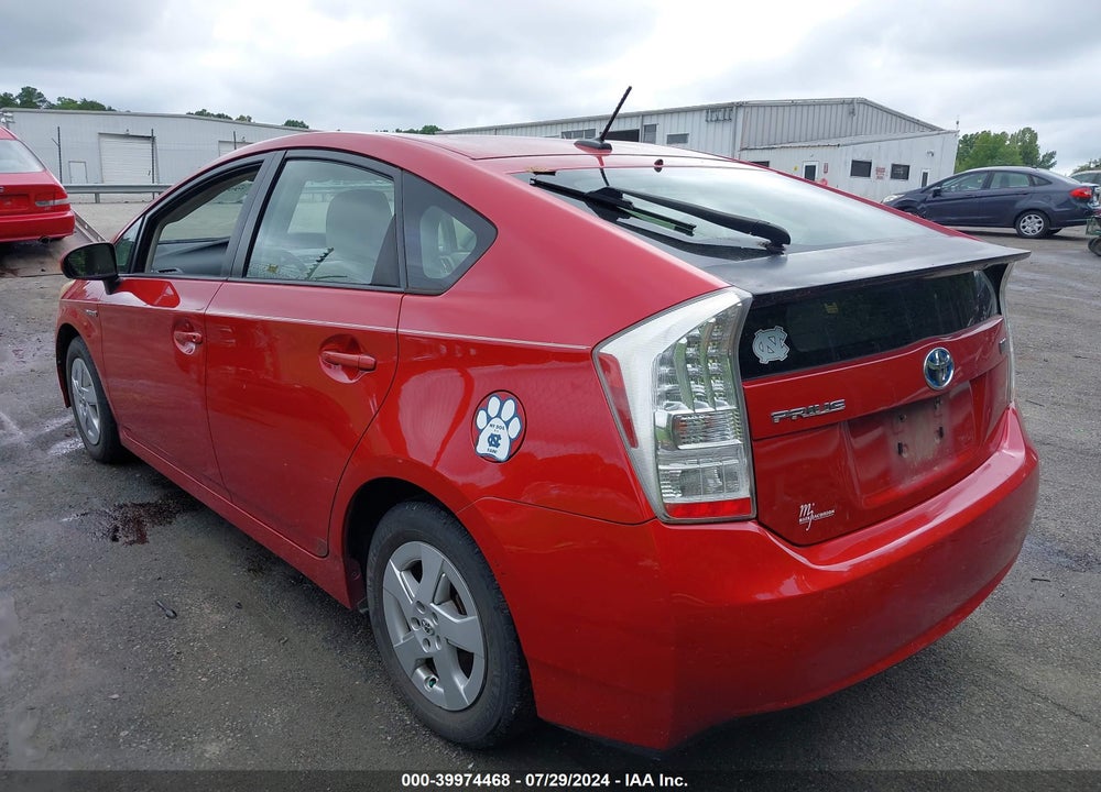 2010 TOYOTA PRIUS VIN: JTDKN3DU4A0143592
