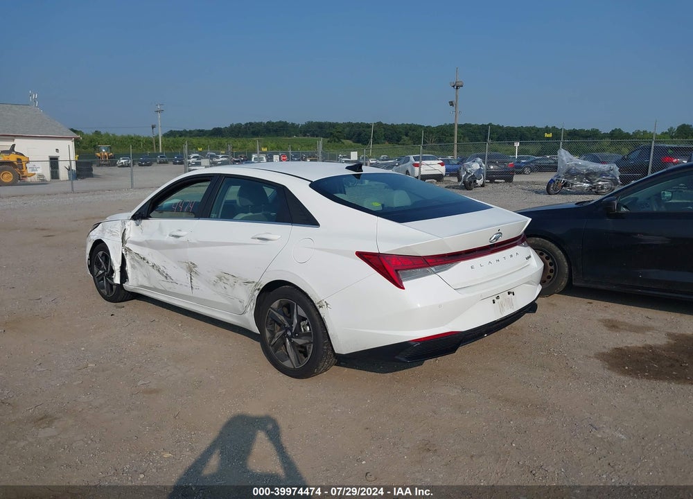 2023 HYUNDAI ELANTRA HYBRID LIMITED VIN: KMHLN4AJ1PU069999