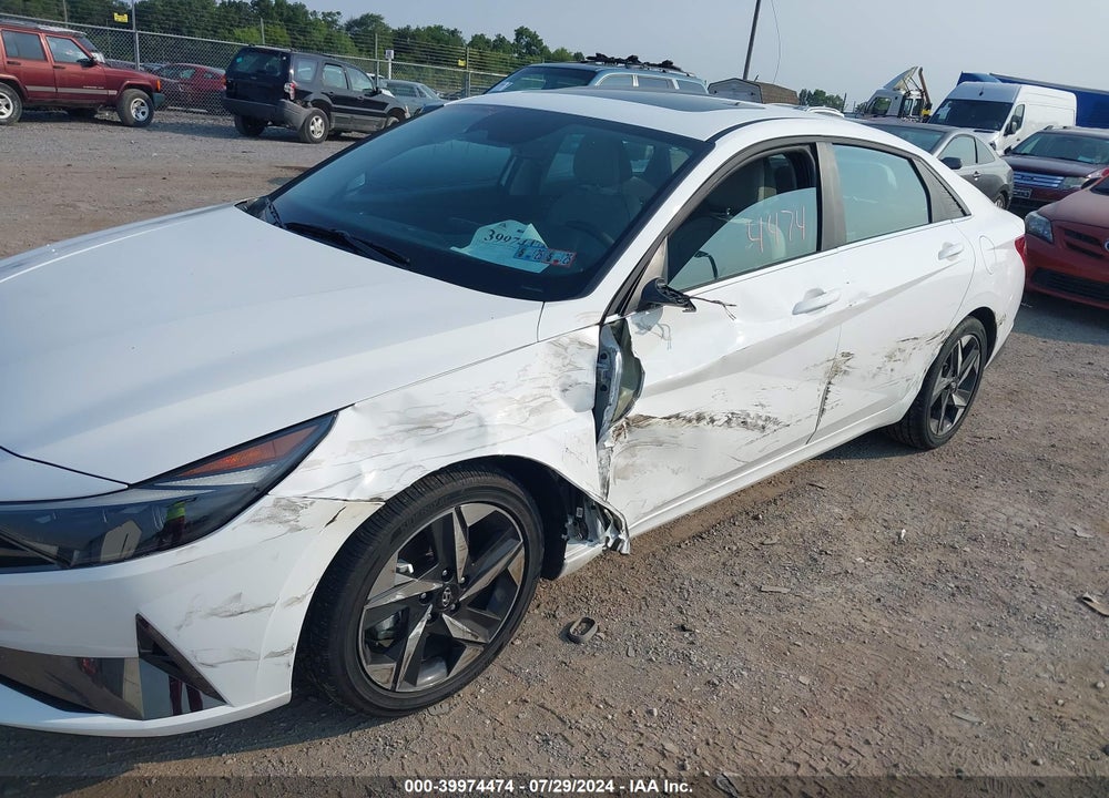 2023 HYUNDAI ELANTRA HYBRID LIMITED VIN: KMHLN4AJ1PU069999
