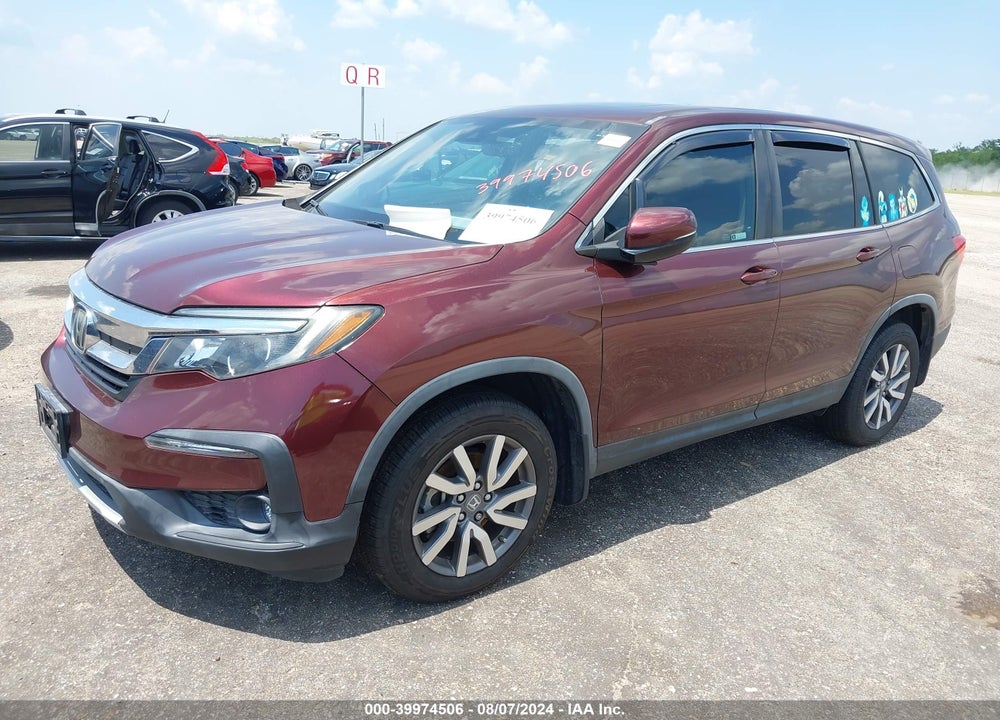 2019 HONDA PILOT EX-L VIN: 5FNYF5H59KB004809