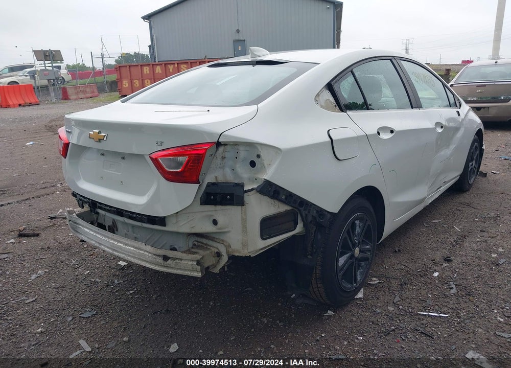 2017 CHEVROLET CRUZE LT AUTO VIN: 1G1BE5SM2H7169052