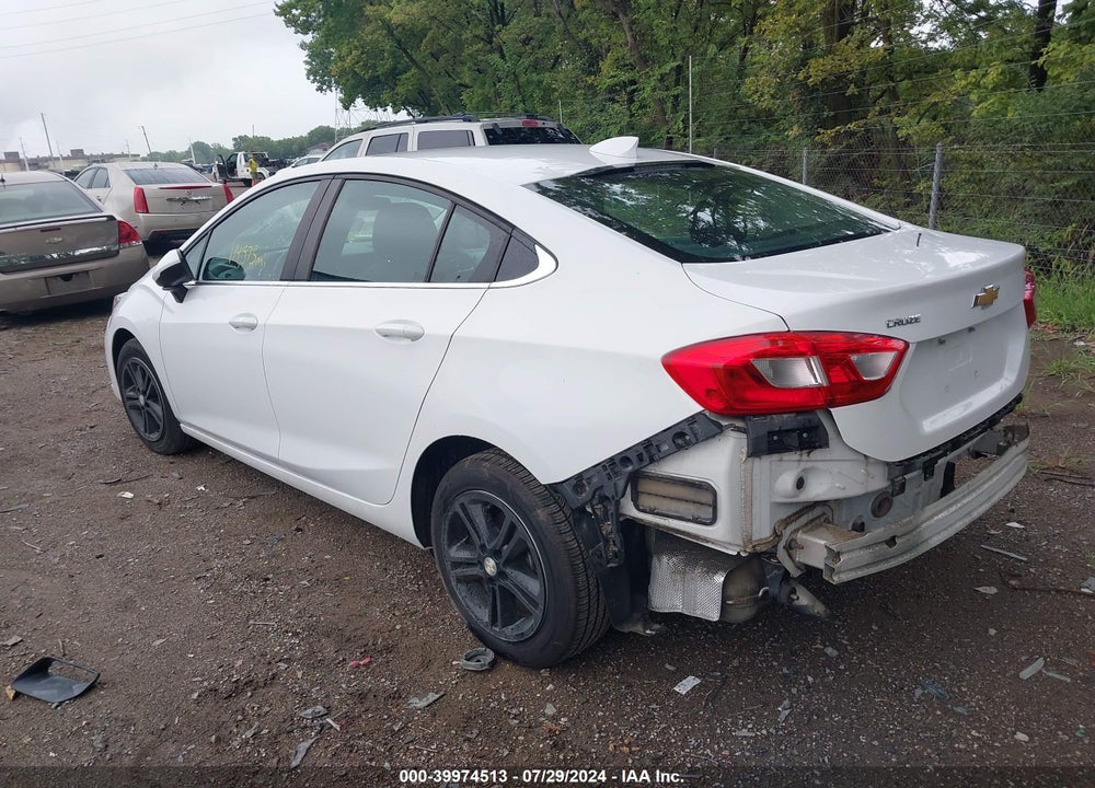 2017 CHEVROLET CRUZE LT AUTO VIN: 1G1BE5SM2H7169052