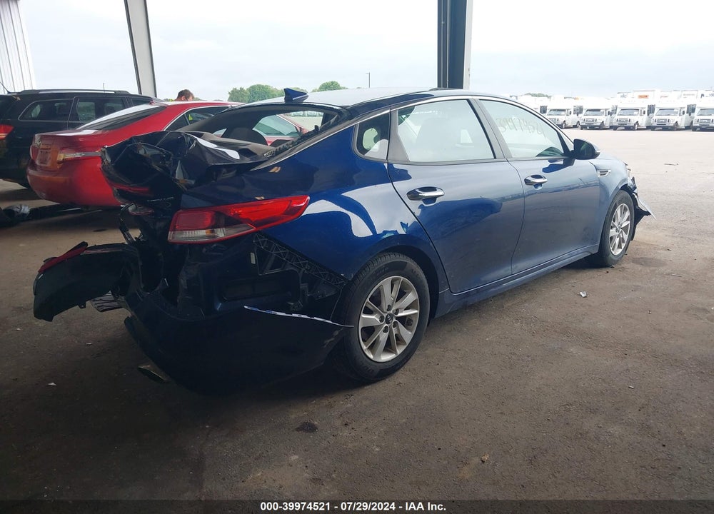 2016 KIA OPTIMA LX VIN: 5XXGT4L35GG083274