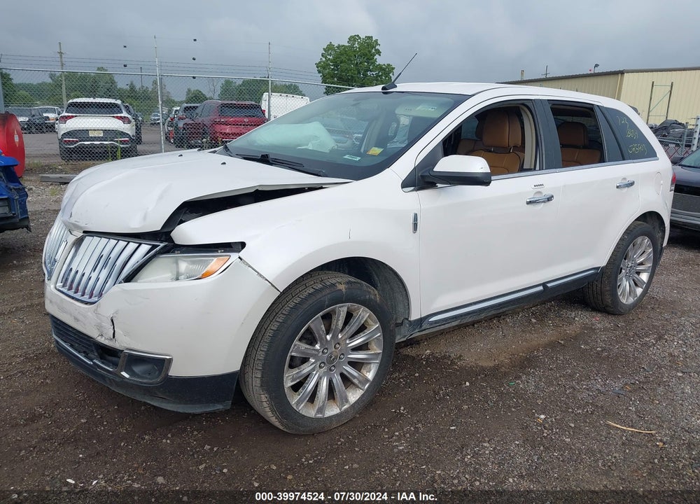 2011 LINCOLN MKX VIN: 2LMDJ8JK9BBJ25903