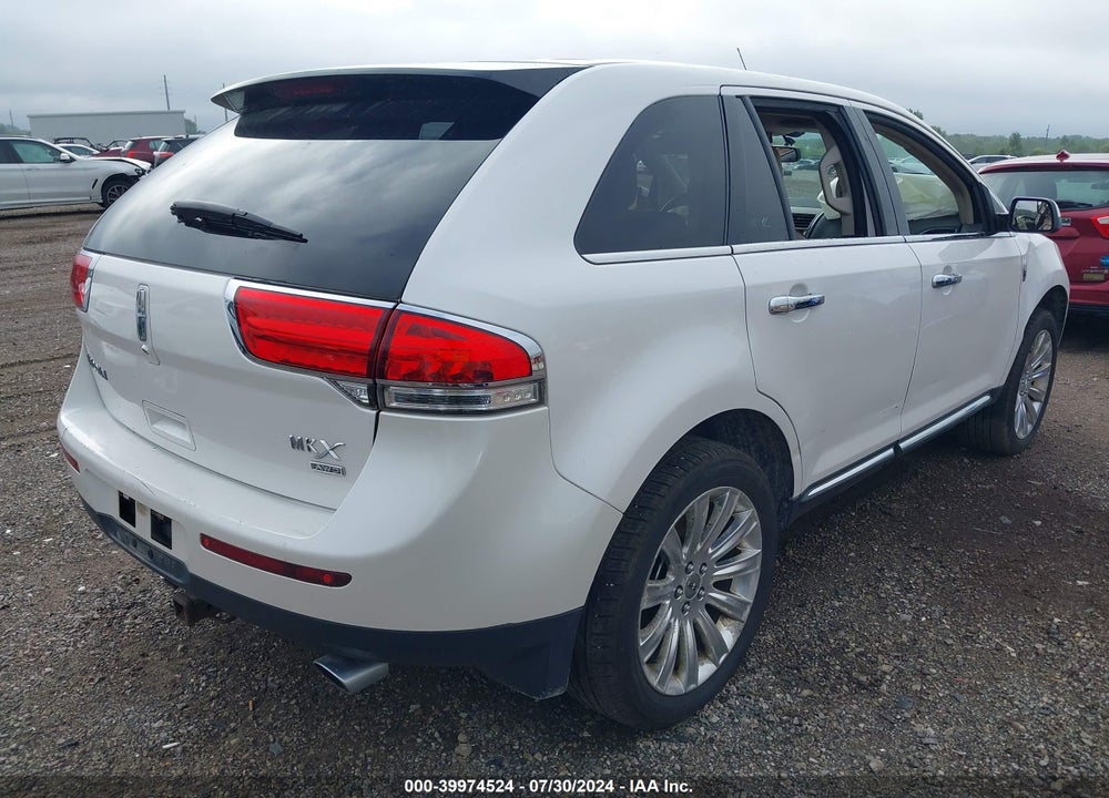 2011 LINCOLN MKX VIN: 2LMDJ8JK9BBJ25903