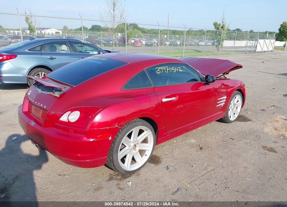 2004 CHRYSLER CROSSFIRE VIN: 1C3AN69L64X010913