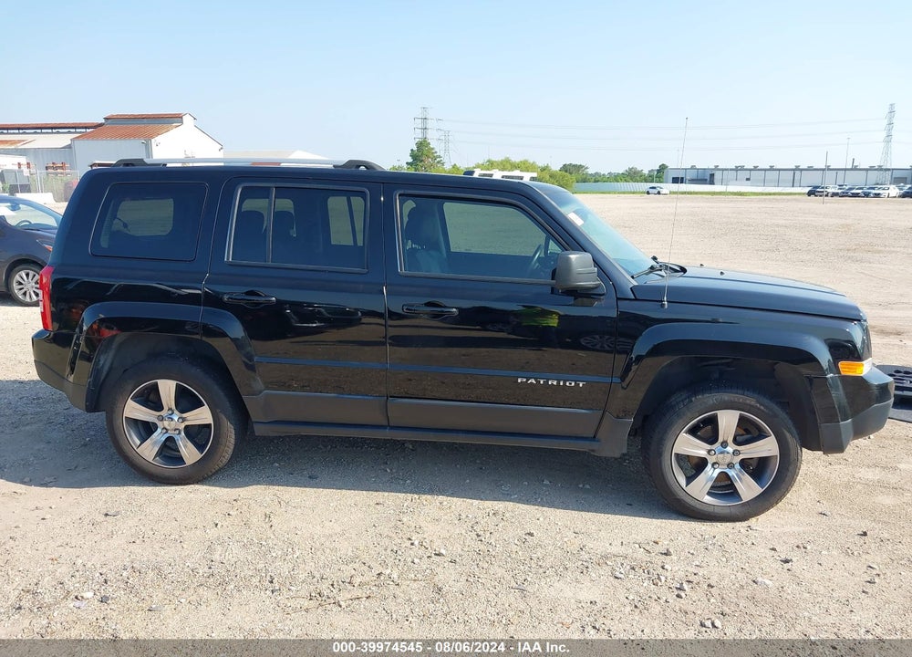 2016 JEEP PATRIOT HIGH ALTITUDE EDITION VIN: 1C4NJPFA1GD776491