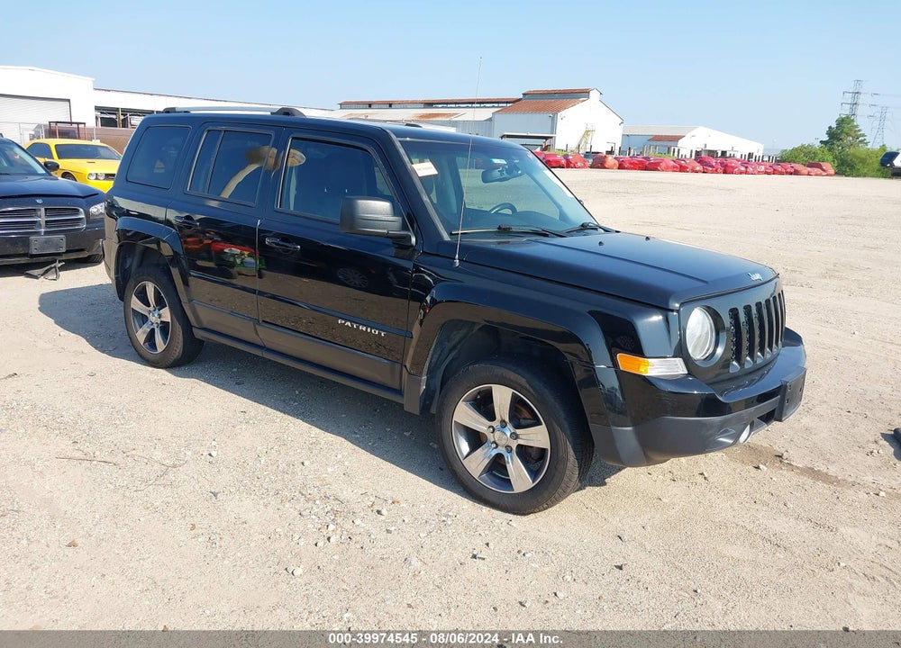 2016 JEEP PATRIOT HIGH ALTITUDE EDITION VIN: 1C4NJPFA1GD776491