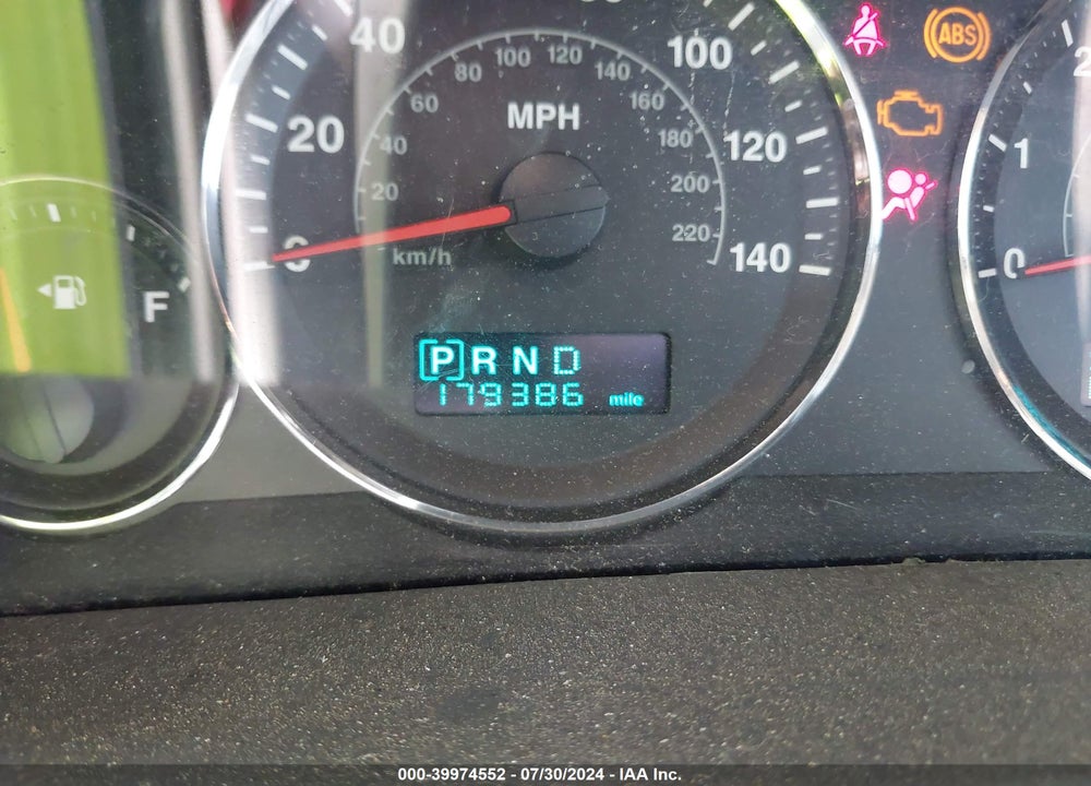 2005 JEEP GRAND CHEROKEE LIMITED VIN: 1J4HR58275C615639