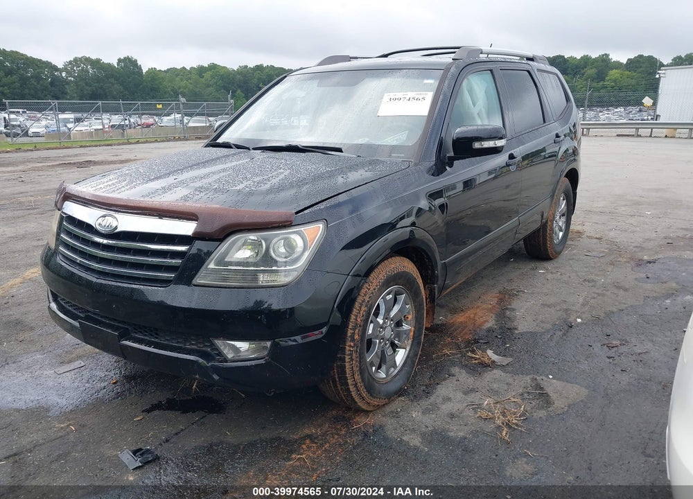 2009 KIA BORREGO EX V6 VIN: KNDJJ741995027310