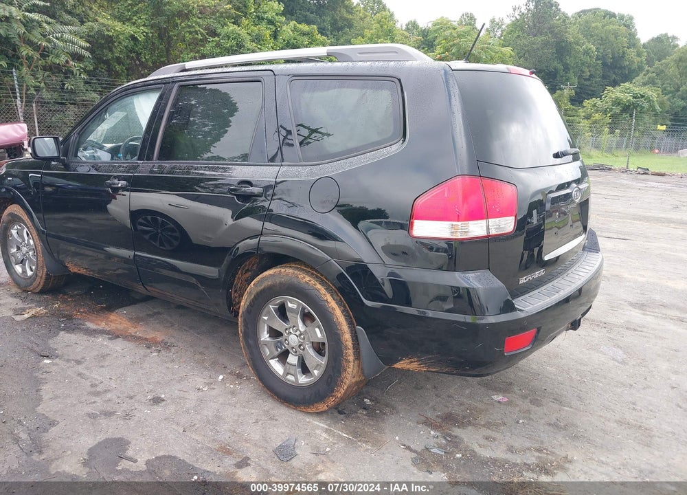 2009 KIA BORREGO EX V6 VIN: KNDJJ741995027310