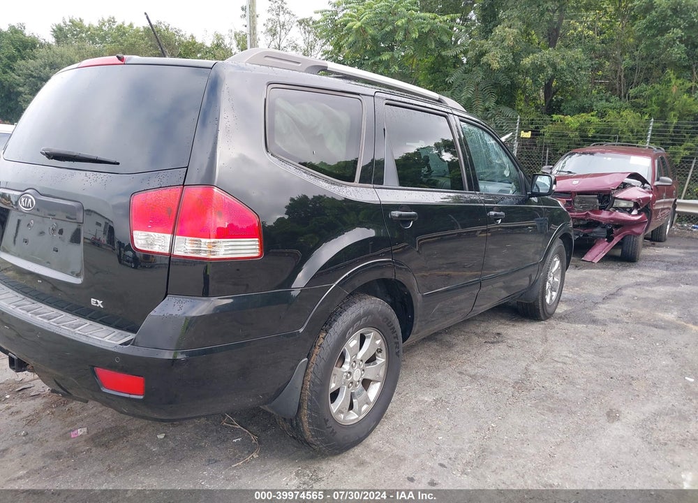 2009 KIA BORREGO EX V6 VIN: KNDJJ741995027310
