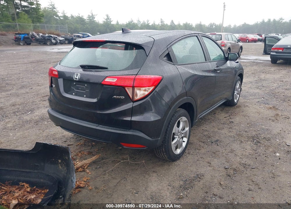 2017 HONDA HR-V LX VIN: 3CZRU6H34HG704619