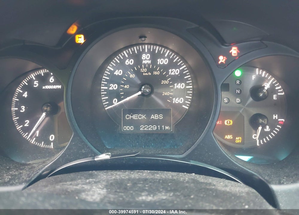 2008 LEXUS GS 350 VIN: JTHCE96S380015808