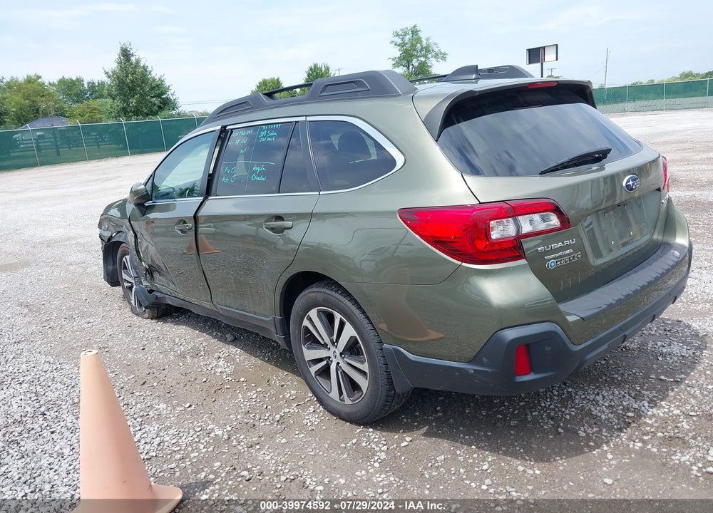 2018 SUBARU OUTBACK 2.5I LIMITED VIN: 4S4BSANCXJ3308610