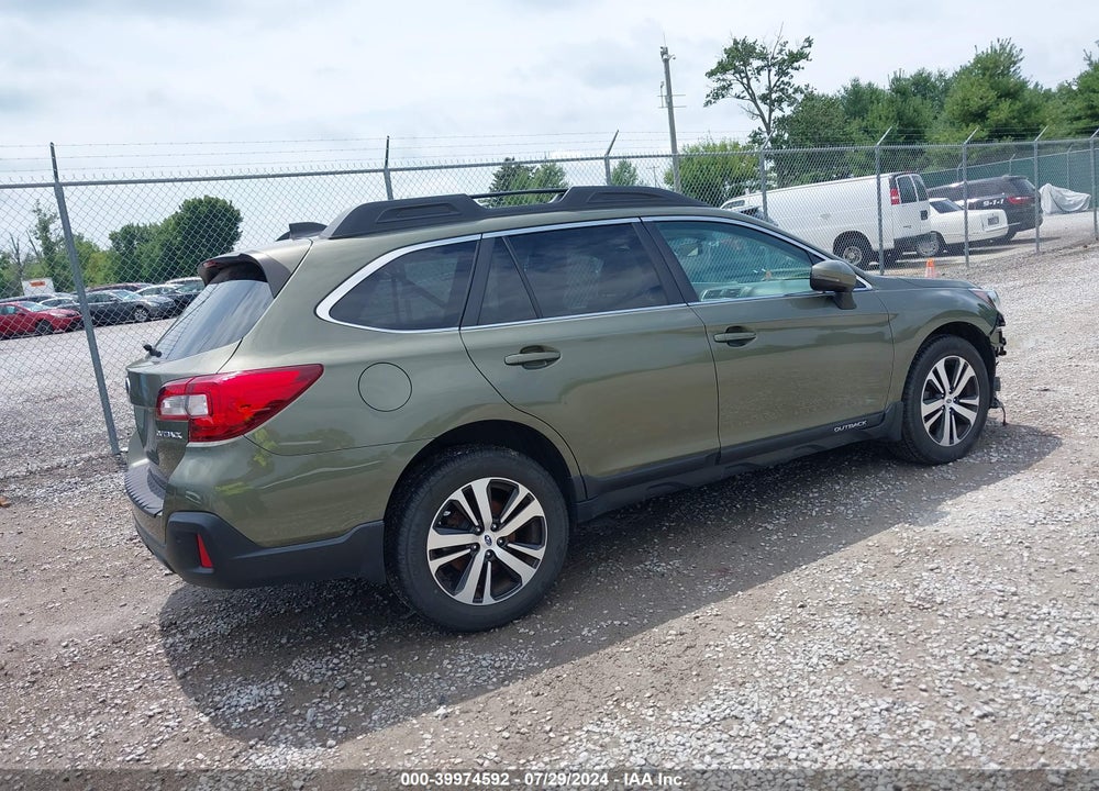 2018 SUBARU OUTBACK 2.5I LIMITED VIN: 4S4BSANCXJ3308610