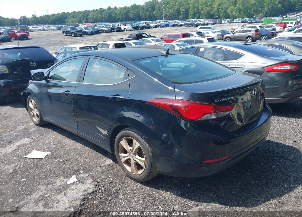 2016 HYUNDAI ELANTRA VALUE EDITION VIN: KMHDH4AE1GU484285