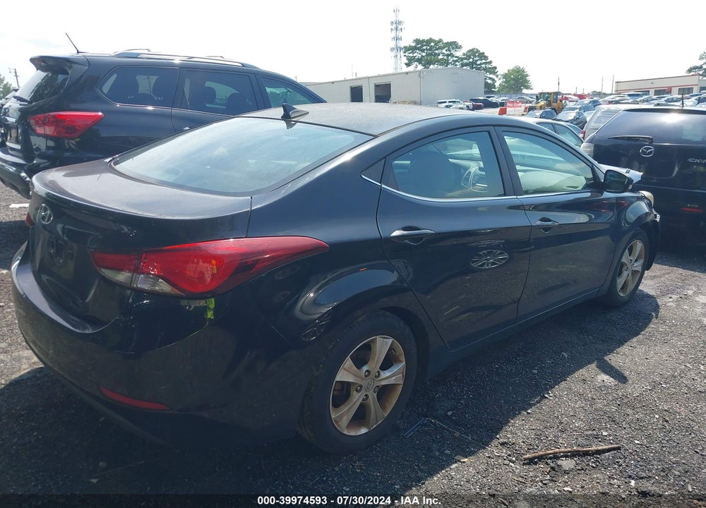 2016 HYUNDAI ELANTRA VALUE EDITION VIN: KMHDH4AE1GU484285