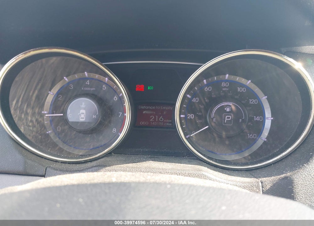 2011 HYUNDAI SONATA GLS VIN: 5NPEB4AC3BH299327