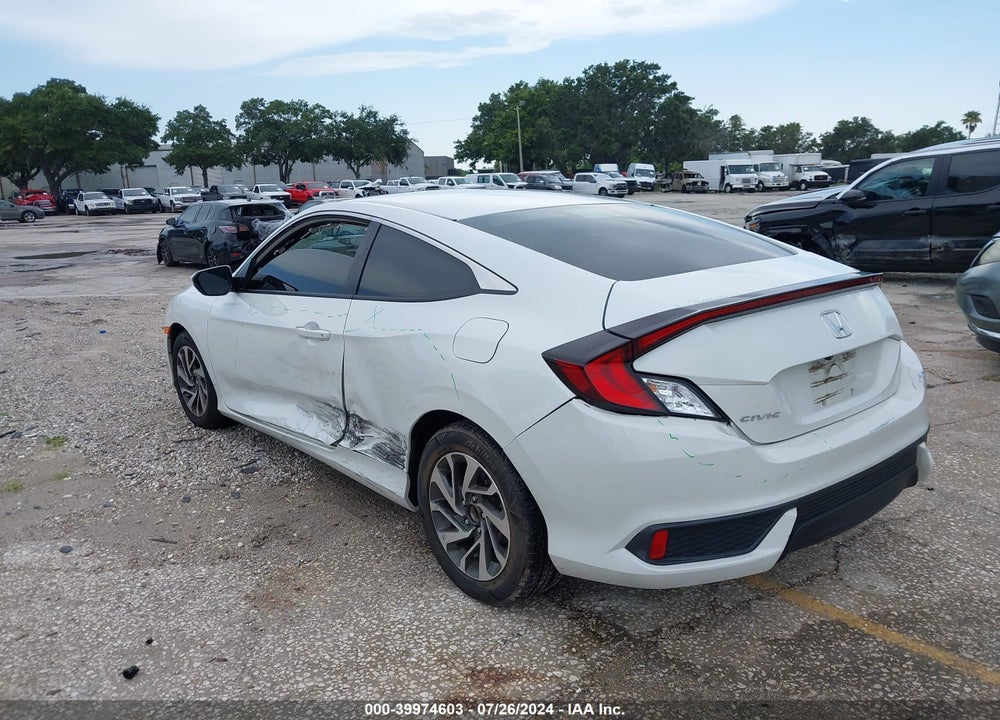 2019 HONDA CIVIC LX VIN: 2HGFC4B61KH310443