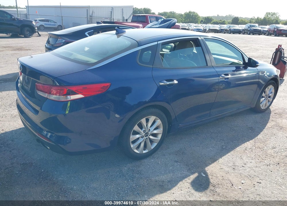 2016 KIA OPTIMA LX VIN: 5XXGT4L32GG037062
