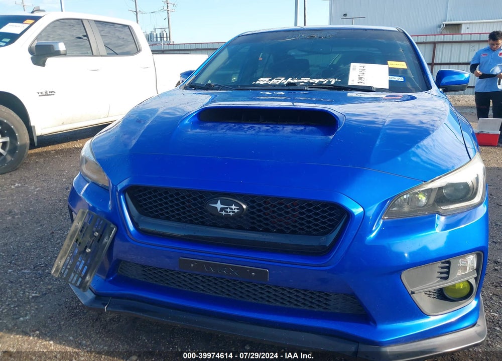 2016 SUBARU WRX PREMIUM VIN: JF1VA1E65G9816493