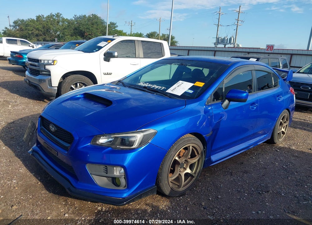 2016 SUBARU WRX PREMIUM VIN: JF1VA1E65G9816493
