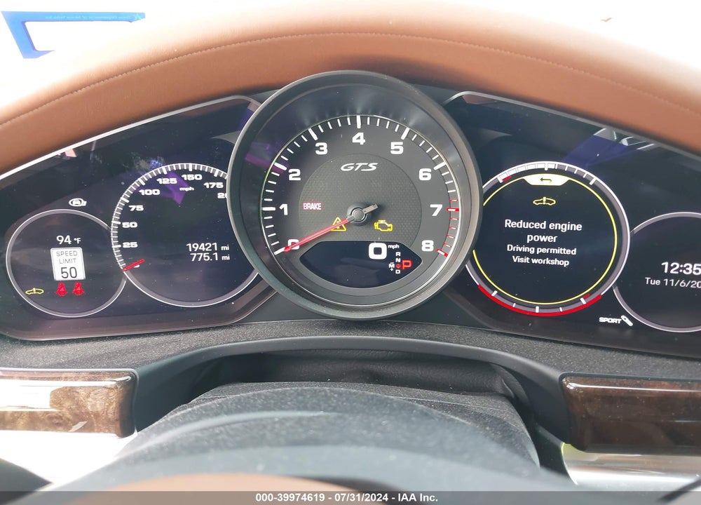 2022 PORSCHE PANAMERA GTS VIN: WP0AG2A74NL135012