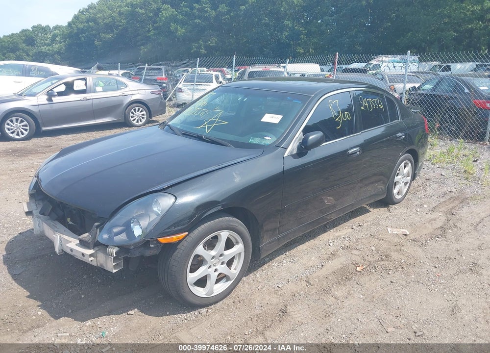 2004 INFINITI G35X VIN: JNKCV51F14M707037