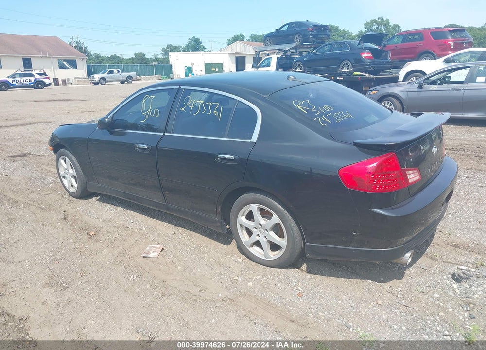 2004 INFINITI G35X VIN: JNKCV51F14M707037