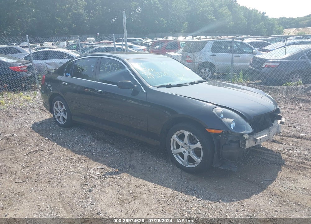 2004 INFINITI G35X VIN: JNKCV51F14M707037