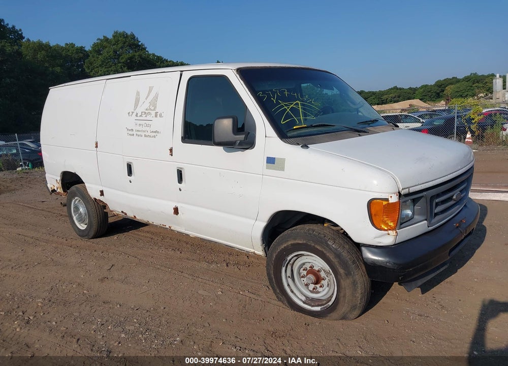 2006 FORD E-350 SUPER DUTY COMMERCIAL/RECREATIONAL VIN: 1FTSE34LX6DB35097