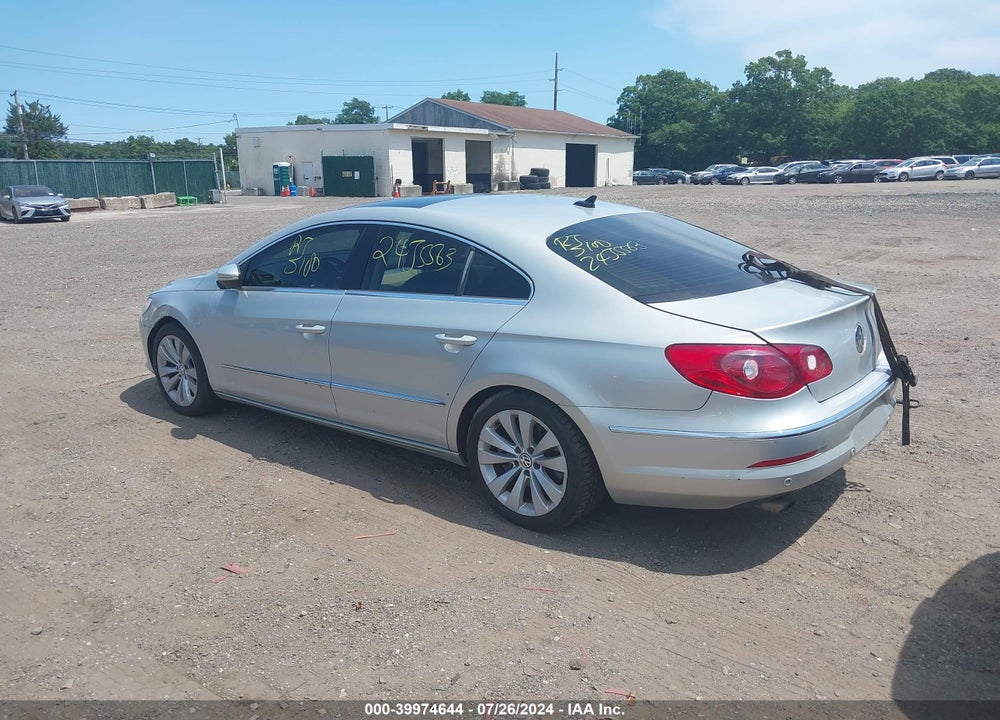 2009 VOLKSWAGEN CC VR6 VIN: WVWGU73CX9E542367